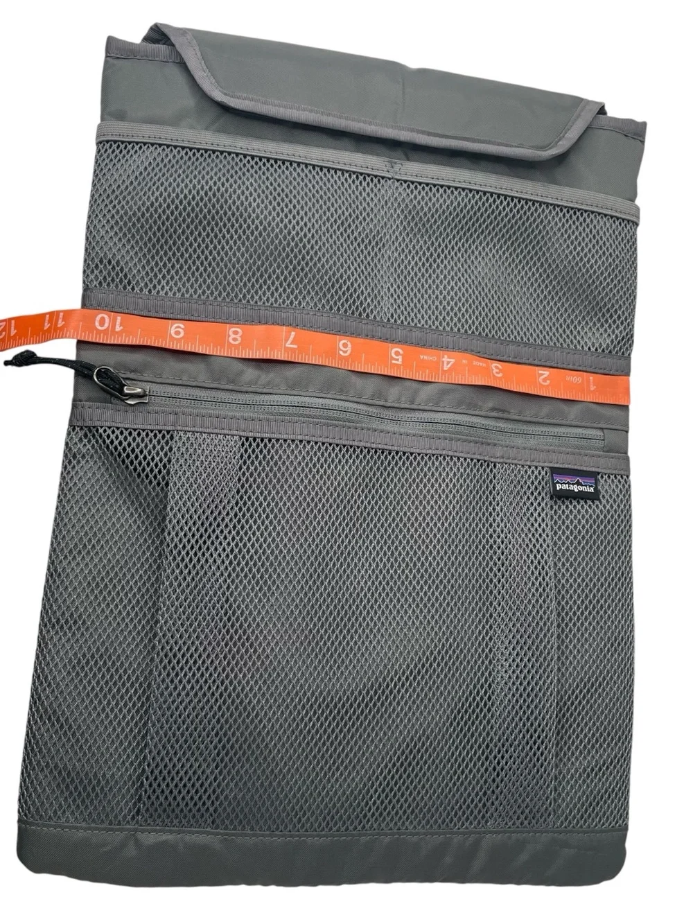 Patagonia Laptop Sleeve Tablet Case Device Grey Padded Zip Mesh 14x10